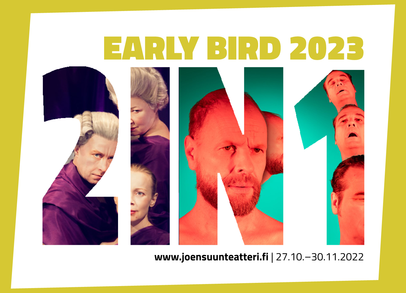 Early Bird 2023 lipputarjous Joensuun kaupunginteatteri